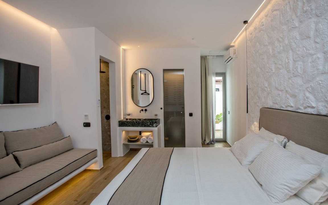 Tinos Town Apartment | 25 m² Studio flat ∙ 1 bedroom ∙ 3 guests
