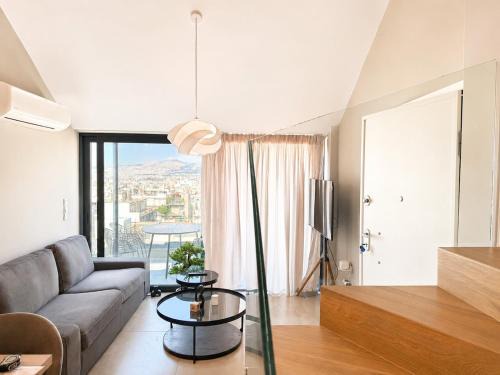 Platia Viktorias Apartment | 7th floor Athens Centre Penthouse, Acropolis View, Near Metro