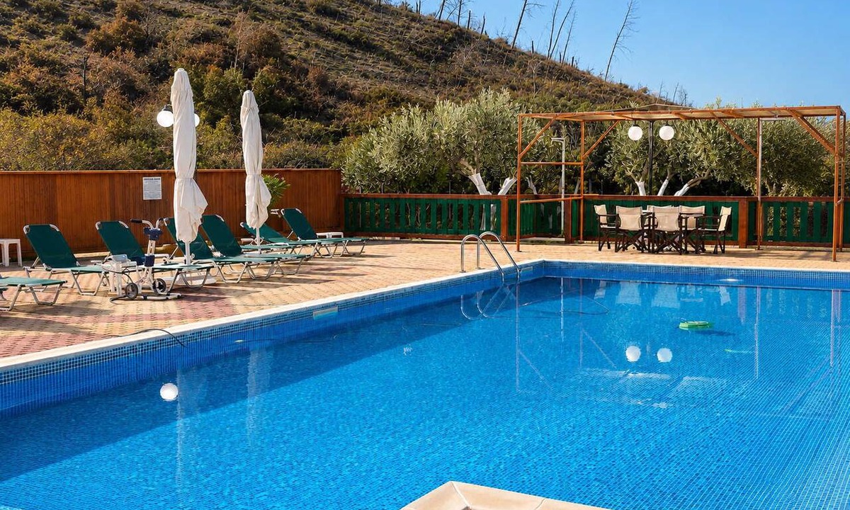 Chalkidiki Region Apartment | Agroktima Ioli - Mountain Views & Pool Retreat Evia
