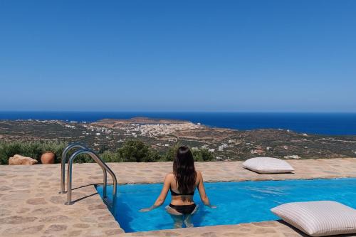 Agios Nikolaos House | Althea Villas by breathtaking view