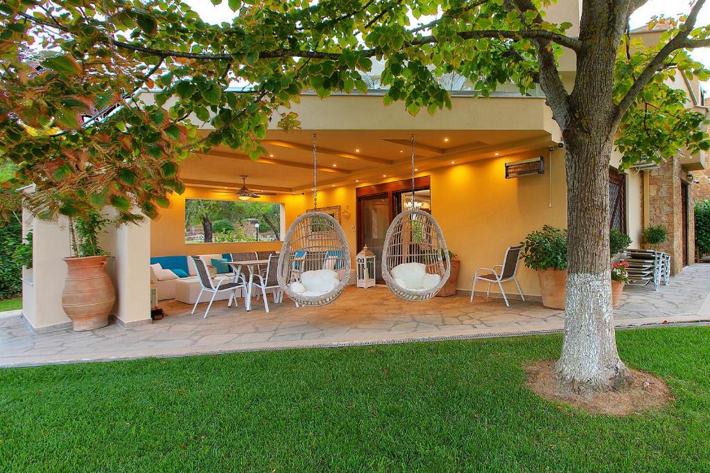 Sane Villa | Anemone Villa, Anthology Villas in Sani with Outdoor Hot Tub,