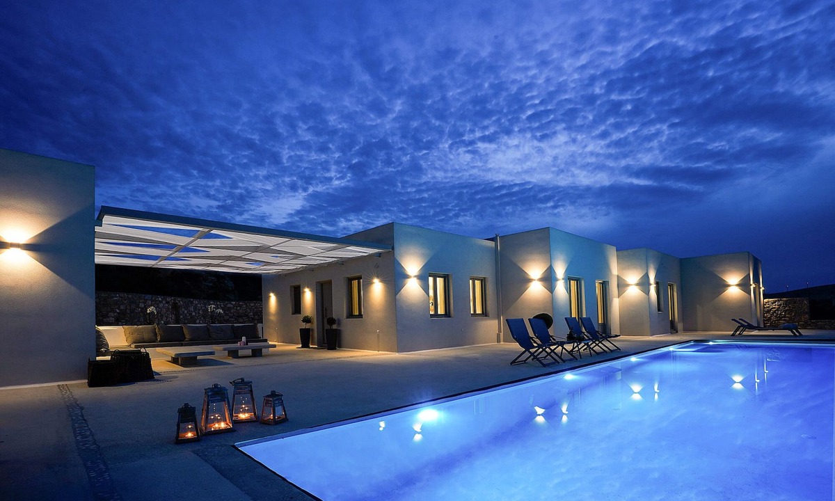 Naousa Villa | Angels Pearl VIP Exclusive Sea View 8 bedrooms Villa