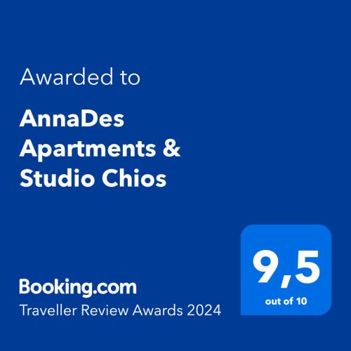 Karfas Apartment | AnnaDes Apartments & Studios Chios