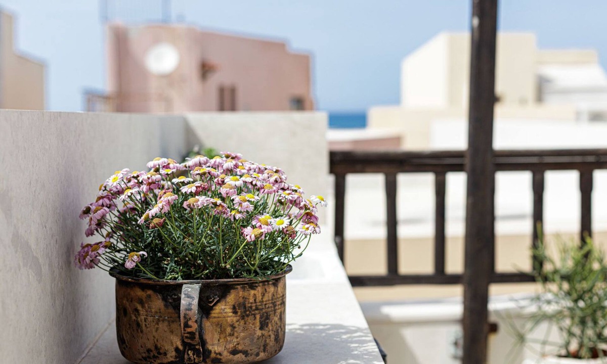 Old Town Rethymnon Apartment | Antonia's Blue Apartment- Old town view