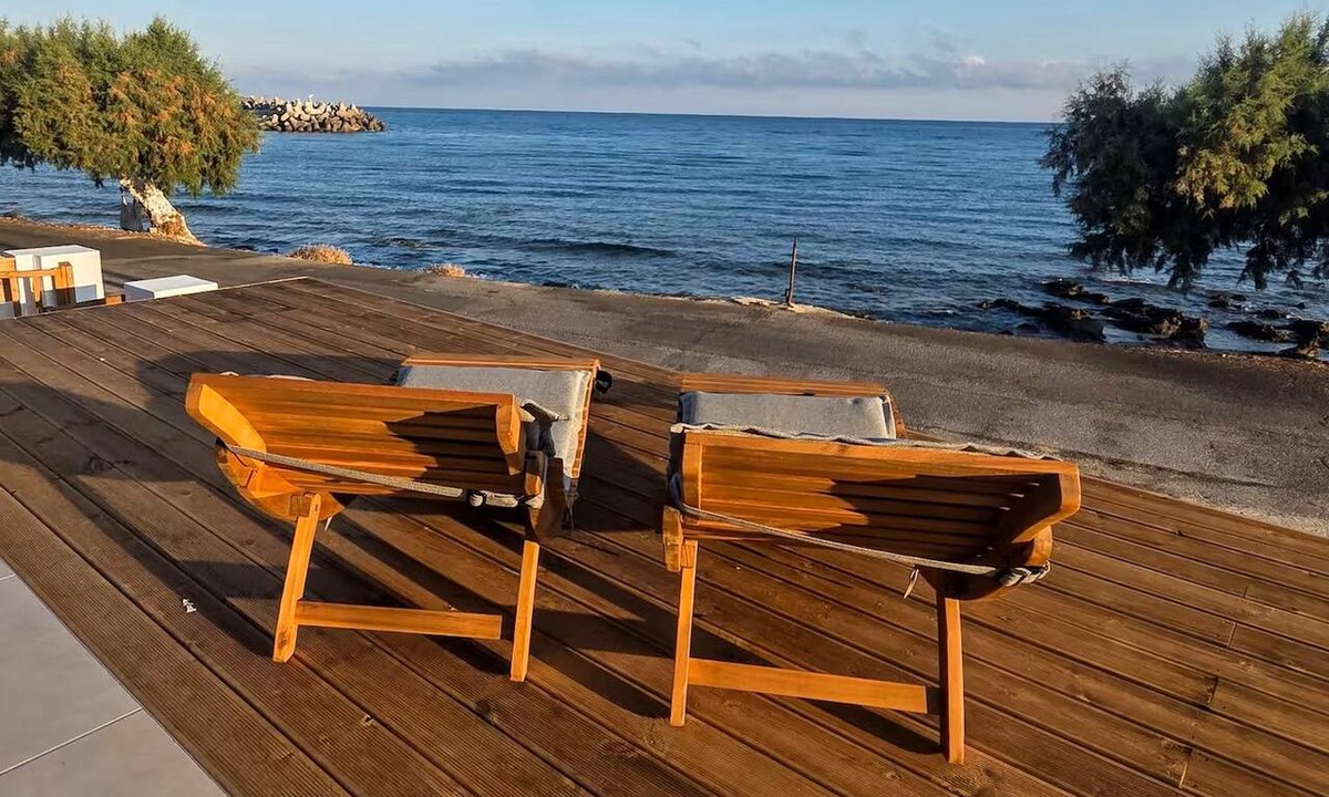 Milatos House | Arie Waterfront House - A Few Steps to the Sea