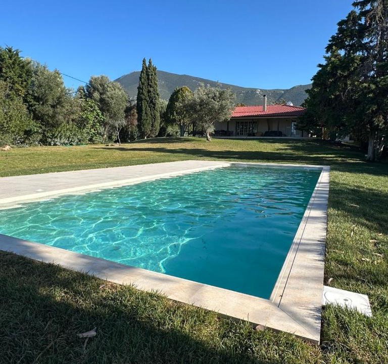 Chalcis House | Authentic Anixi Villa with Pool & Guest Suite