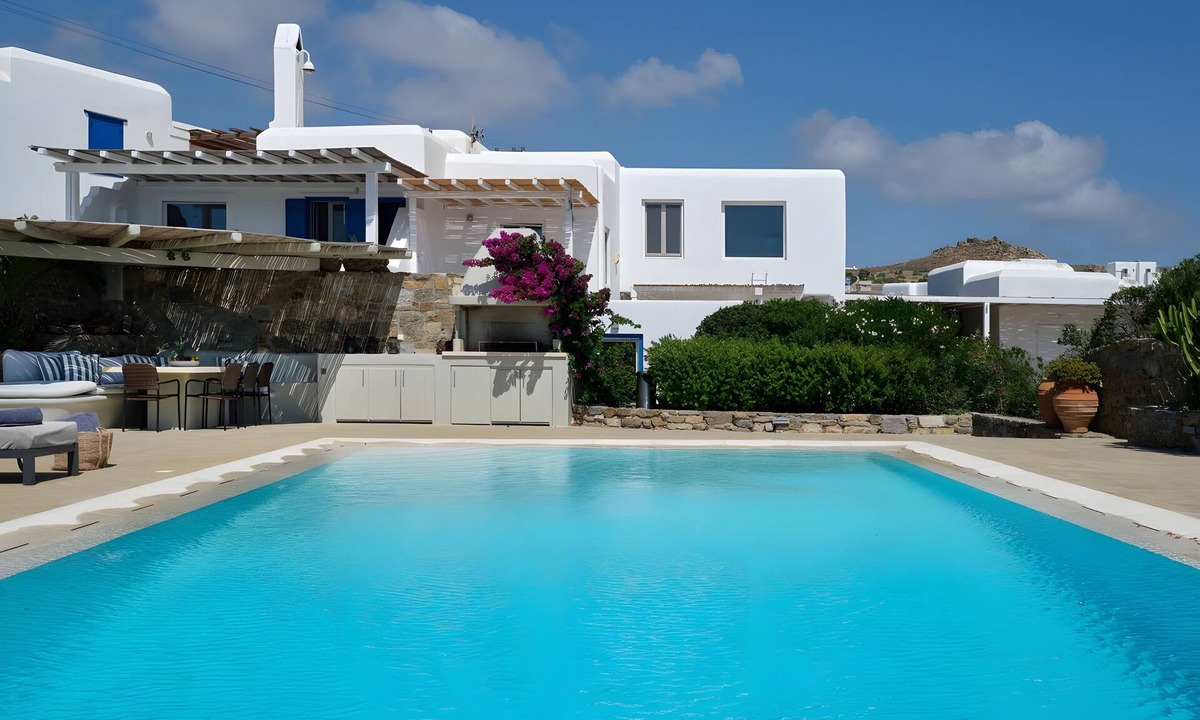 Kalafatis Villa | Blue Lounge Villa, Mykonos – Stunning Views & Private Pool
