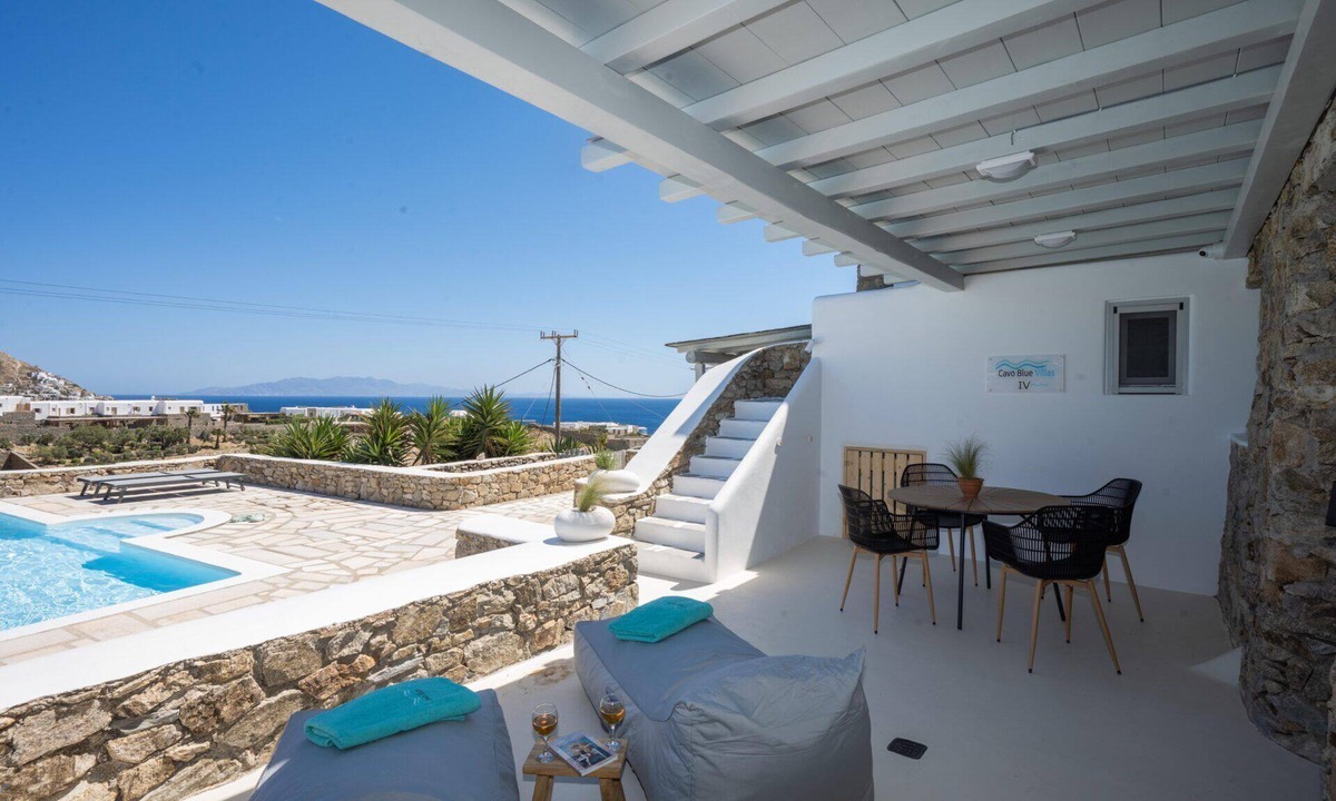 Elia Apartment | Cavo Blue Villas Family villa with shared pool