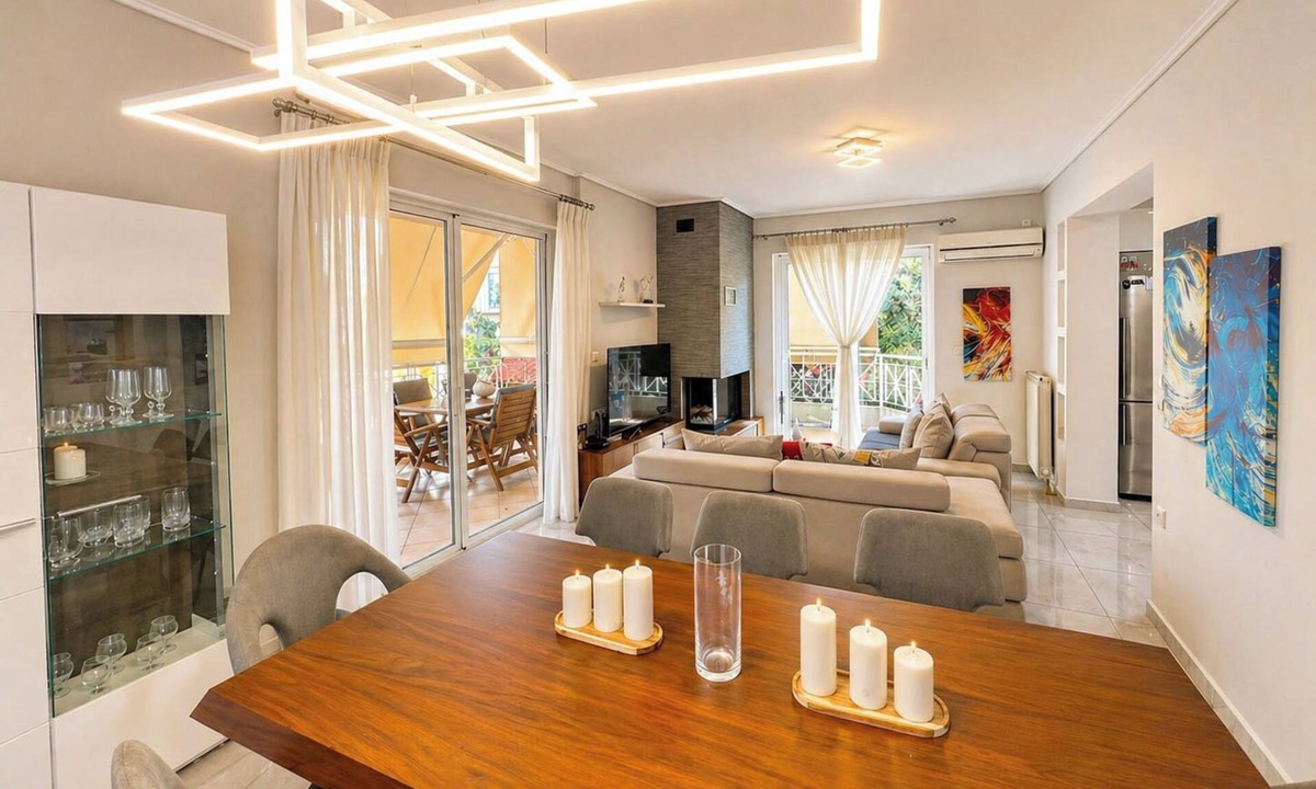 Chalandri House | Chalandri Spacious 4BR 3-Level Maisonette by ΜΡS