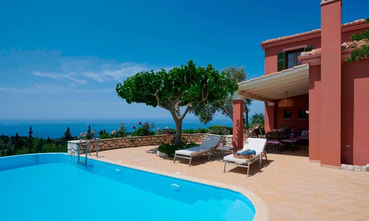 Kavallos Villa | Elegant Lefkada Villa | Villa Paeonia | 2 Bedroom | Private Pool