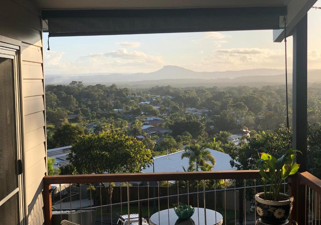 Coolum Beach Apartment | Enjoy own space with a Queen bed, & great views from the deck