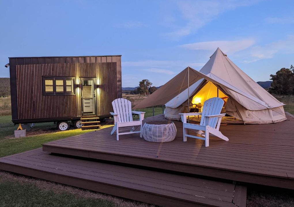 Broke Other | Glamping Vineyard Getaway with Luxury Amenities