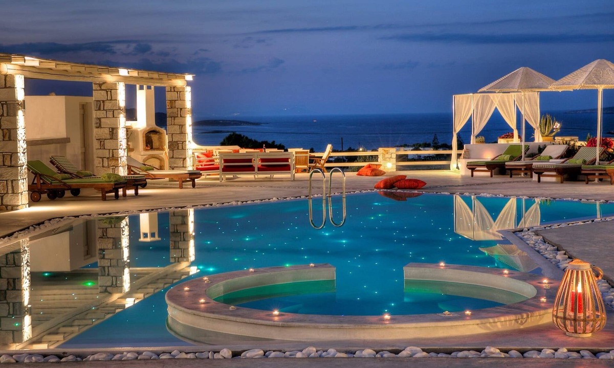 Naousa Villa | Gorgeous Paros Villa | 3 Bedrooms | Villa Harmony | Private Outdoor Jacuzzi