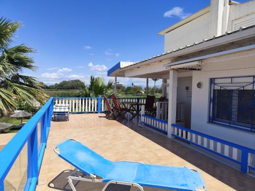 Andravida-Kyllini Apartment | Greece-Kyllini am Strand ruhiges OG, Tierfreunde