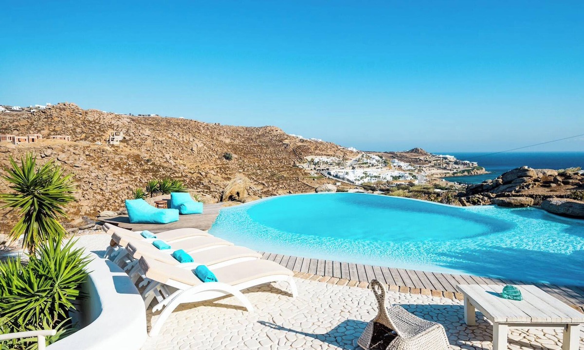 Paradise Villa | Homerez - Luxury Villa with Pool in Platis Gialos