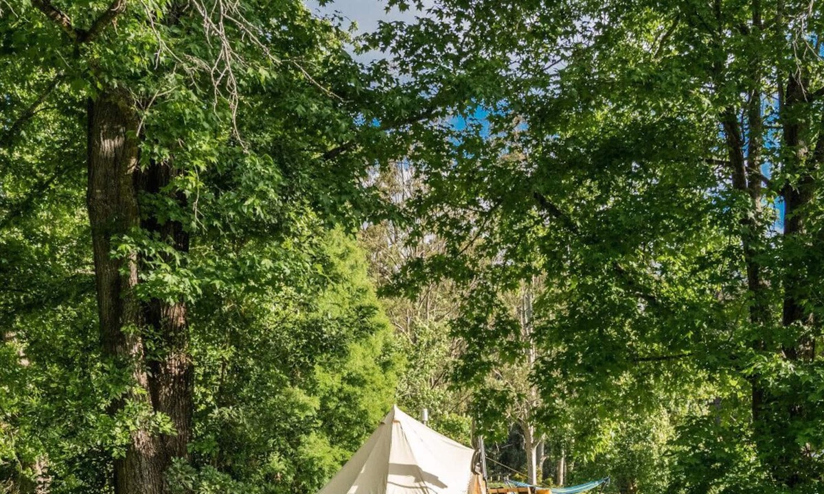 Lemon Tree RV Rental | Jilliby Creek Glamping Tent