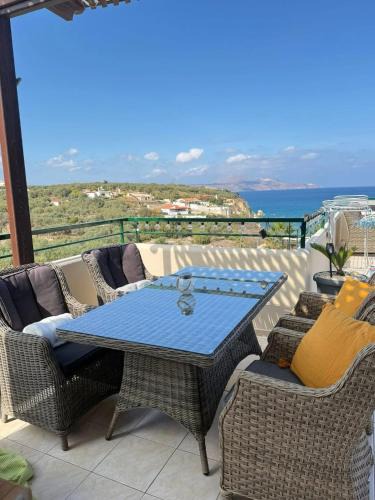 Almyrida Apartment | Klavier Sea View Apartment in Almyrida Centre