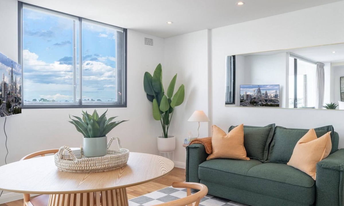 Rozelle Apartment | KozyGuru | Rozelle | Bridge View with Carpark