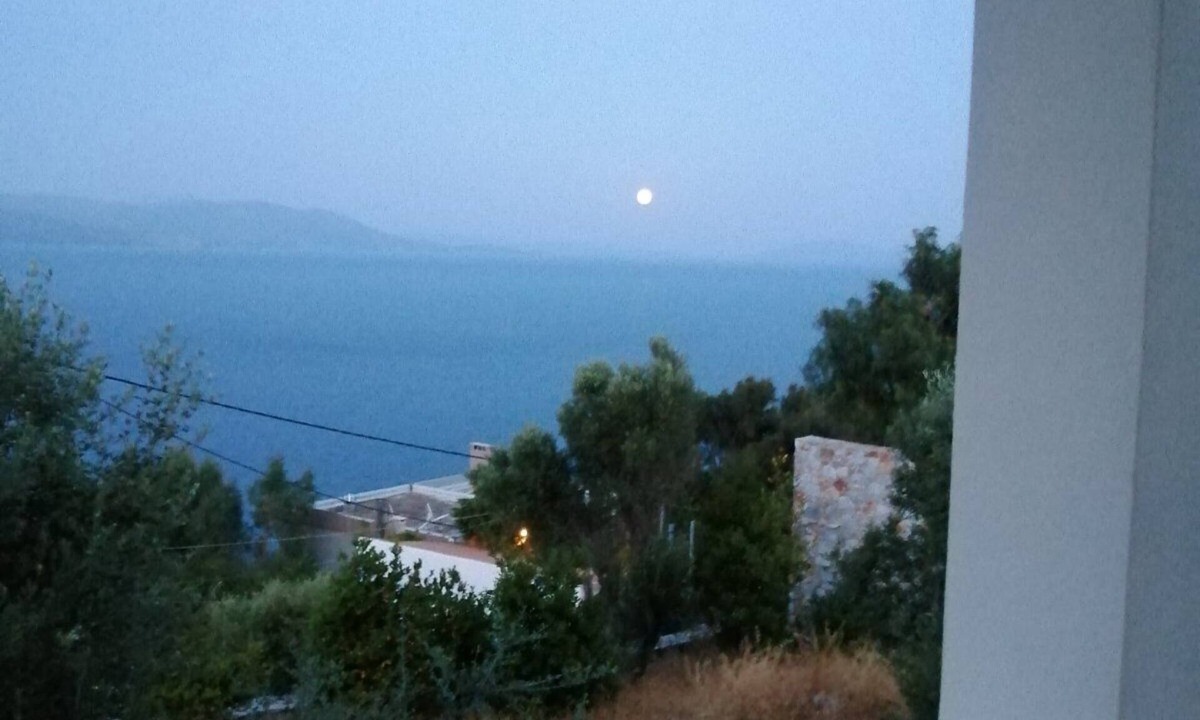 Marathon Villa | Luxurious stone built villa with panoramic views to the Aegean!