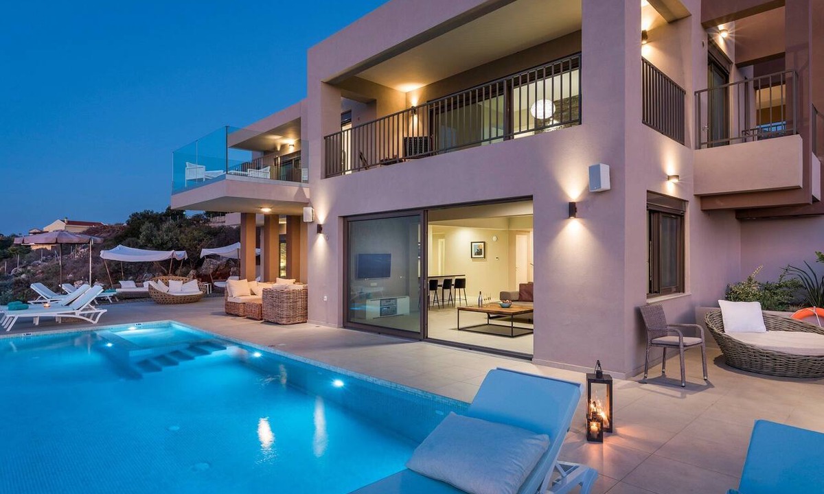 Kokkinon Khorion Villa | Magnificent Crete Villa | Villa Opulent Horizon | 5 Bedrooms | Spacious