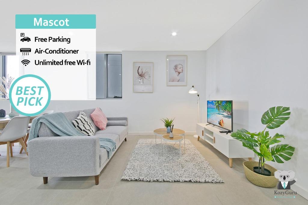 Mascot Apartment | Mascot Spacious Brand New 2Bed +Parking NMA260-6
