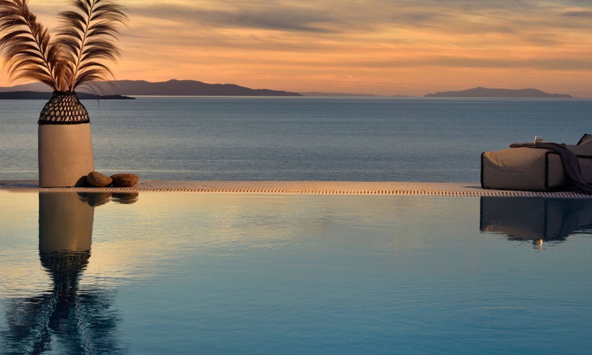 Ornos House | Meerblick Sunset Villa mit Hotub CalypsoSunsetVill by Interhome
