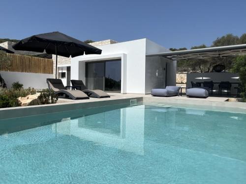 Meganisi Villa | Mesogi Villas, brand new modern, stylish villas, private pool, seaviews