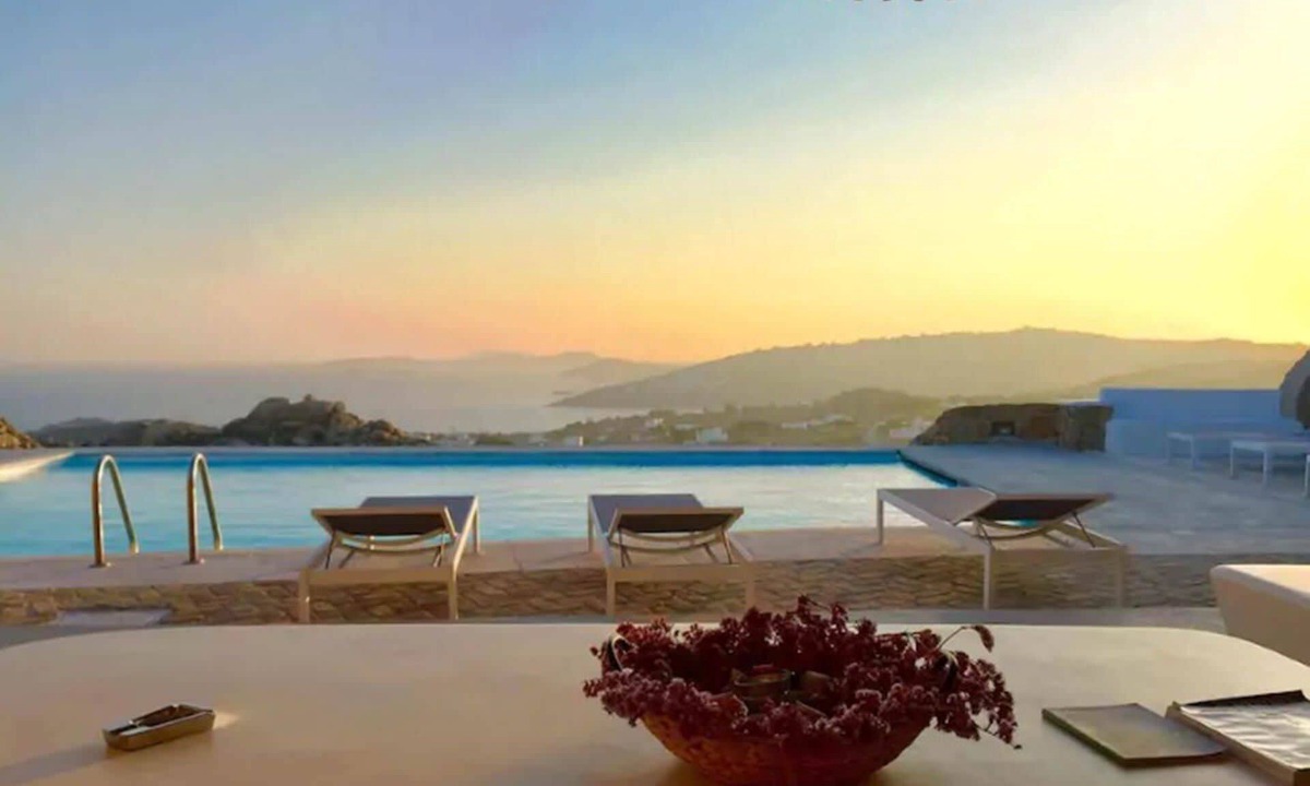 Paradise Villa | My Rental Homes - Villa Pirgi with swimming pool and panoramic sea views.