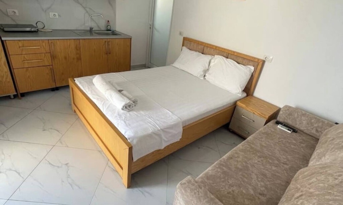 Ksamil Apartment | Olympia Double Room with Garden View – Cozy & Peaceful Stay!