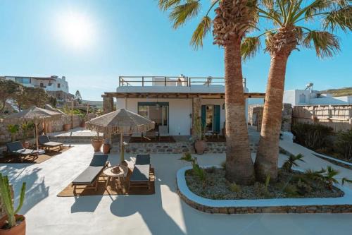 Ftelia Villa | Palm Luxury Maisonette with Heated Private Jacuzzi
