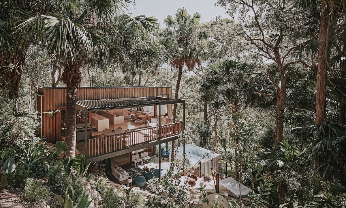 Church Point House | Palm Pavilion: architectural rainforest retreat