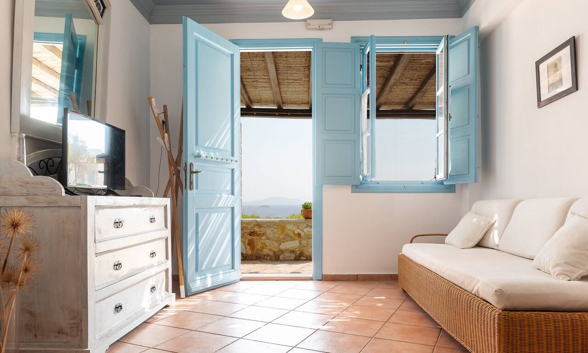 Skala Apartment | Patmos Sea View Studios (Superior Apartment)