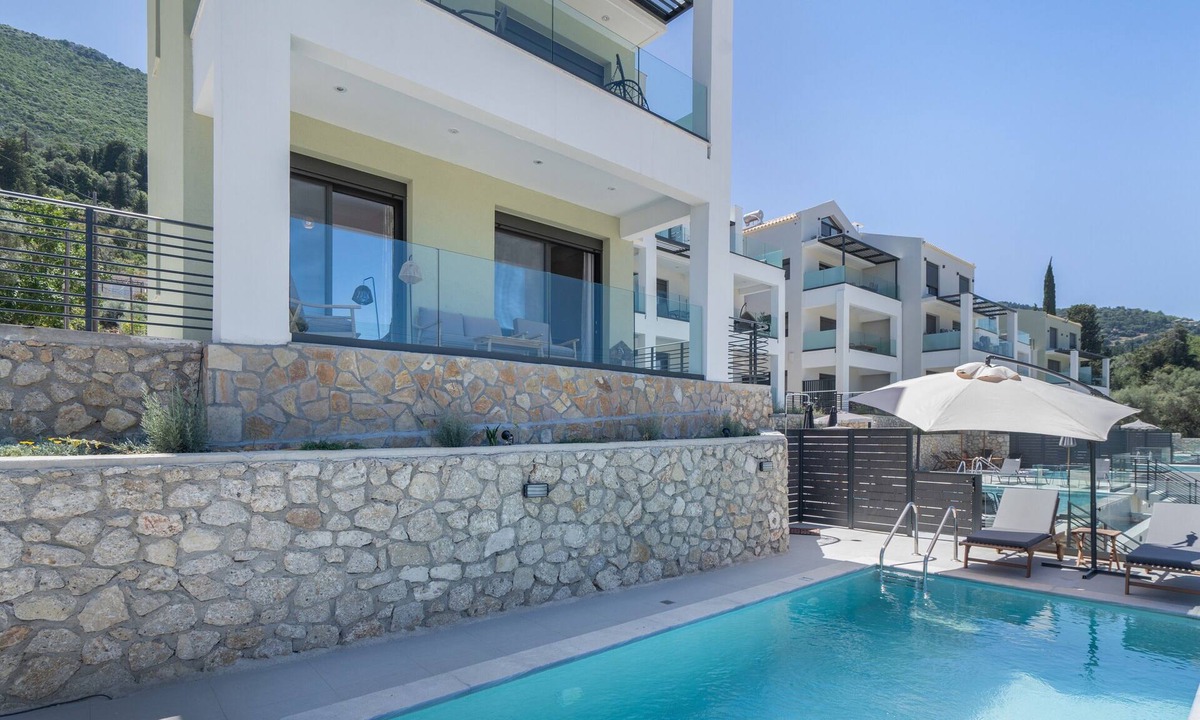 Nikiana Apartment | San George 1 Apartment with Sea View, Wi-Fi, and Air Conditioning