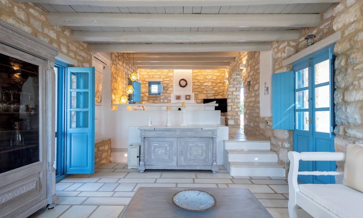 Santa Maria Villa | Sand Key Villa 1 - A beautiful cycladic residence with 7 Bedrooms