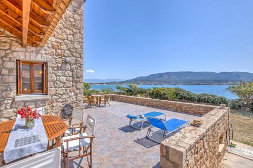 Papadhianika Villa | Sea Front Stone Villa near Monemvasia