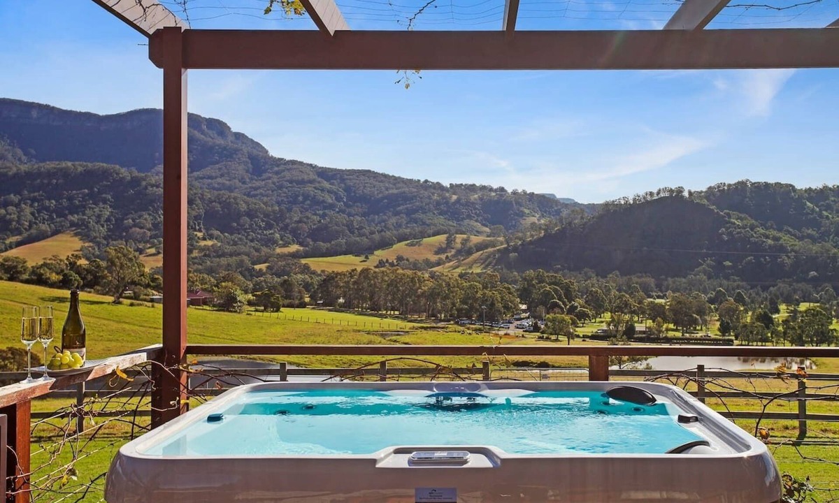 Calderwood Other | Secluded farm house stay - Private Pool & heated Spa