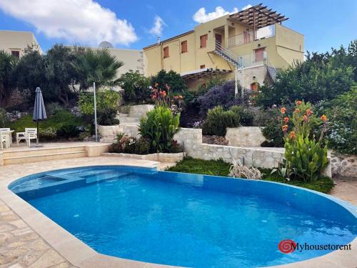 Drapanos Villa | Small village, 2 houses together for 2 families