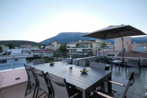 Paiania Apartment | Spacious & Minimal Apartment Near Airport Peania Coniann Filoxenia