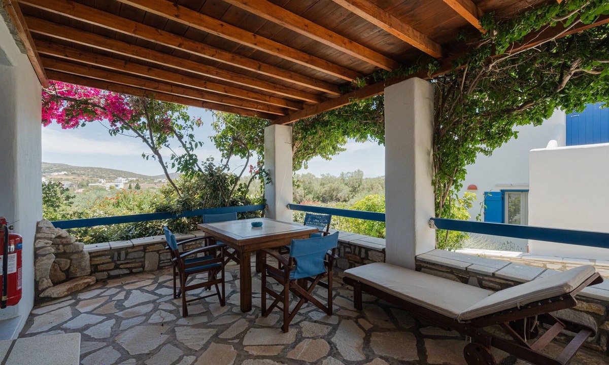 Aliki Apartment | Studio Apartment "Maria's Village One Bedroom House 4" with Sea View, Private Terrace & Wi-Fi