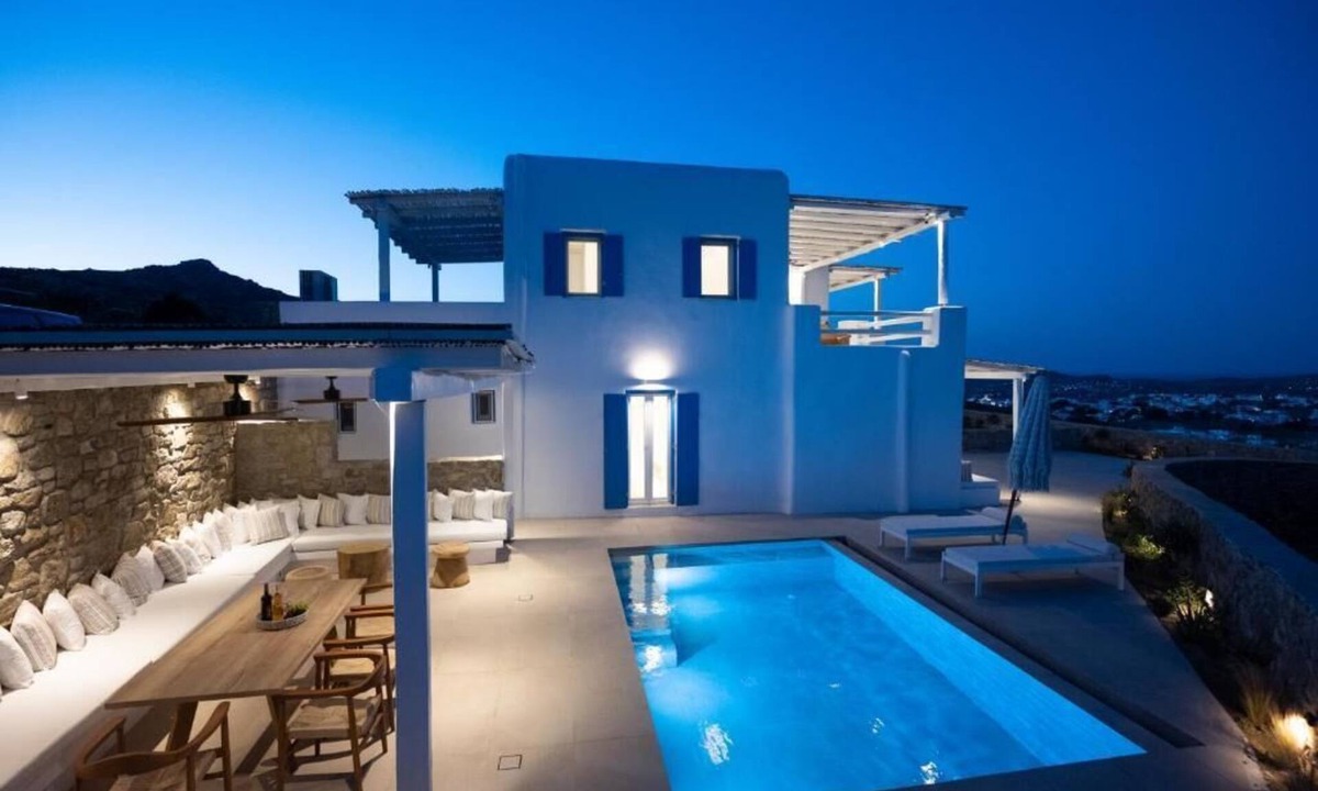 Ano Mera Villa | Sunrise Villa Sea View up to 6 pax