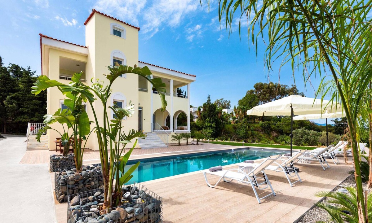 Kremasti Villa | Sunset View Paradisi Villa