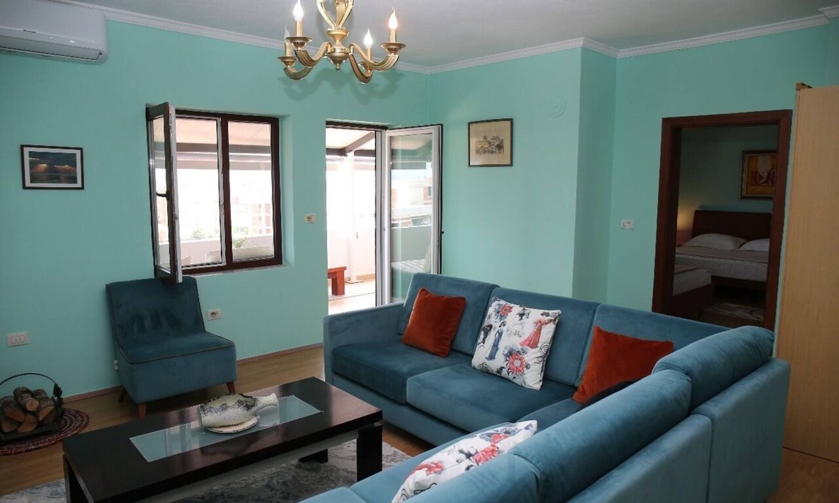 Pogradec House | Top floor spacious, pet friendly apartment, with nice lake and mountain views!