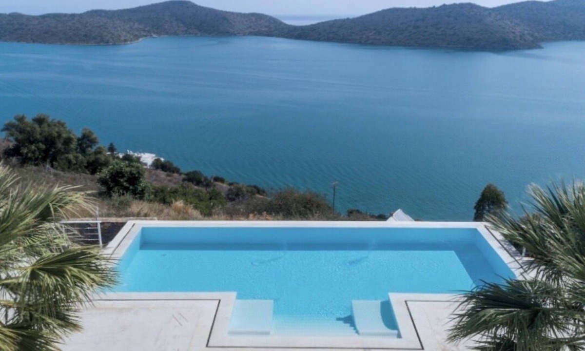 Elounda Villa | Unique villa with breathtaking sea view : Emotion Art Villa