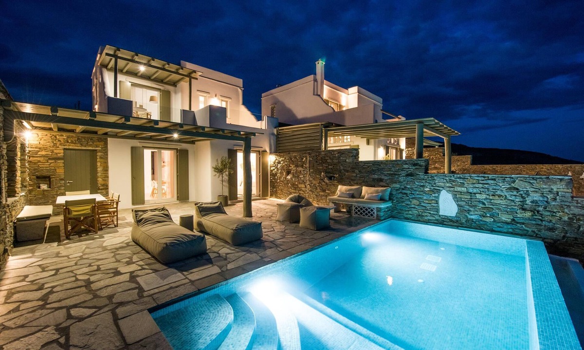Exomvourgo Villa | VATHI BLUE LUXURY VILLA WITH PRIVATE SWIMMING POOL AND EXCEPTIONAL SEA VIEW