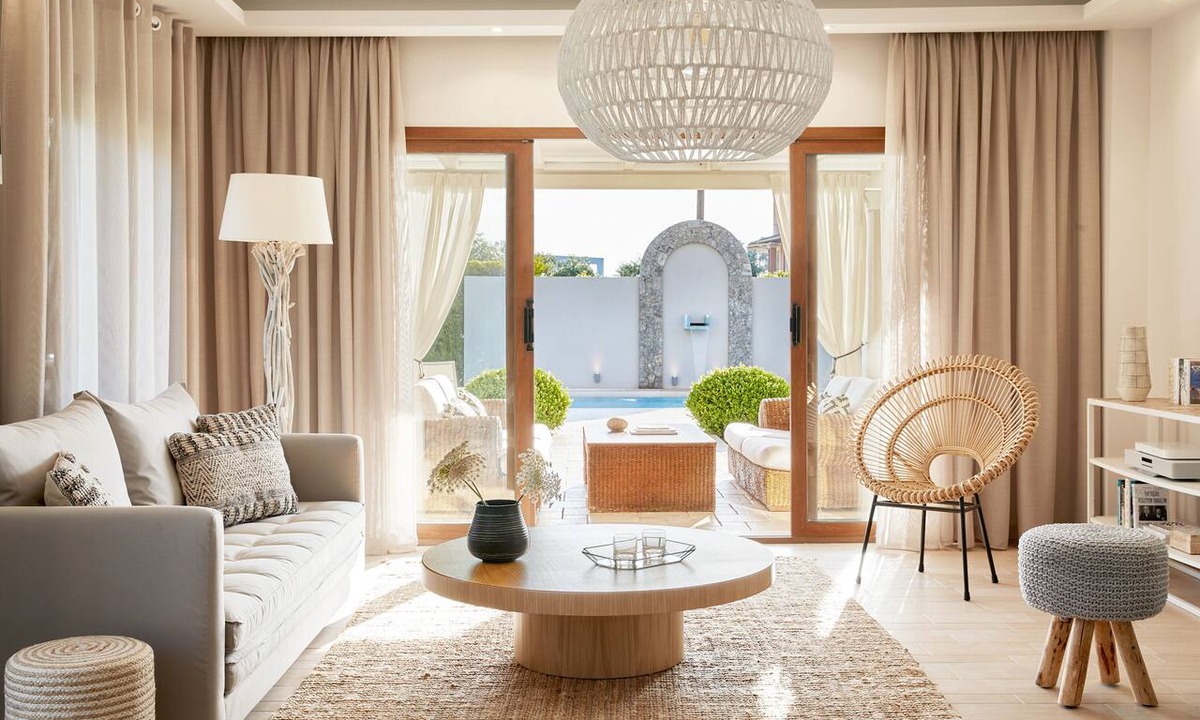 Dassia Villa | Villa Daphne with 2 bedrooms, private pool & outdoor jacuzzi.