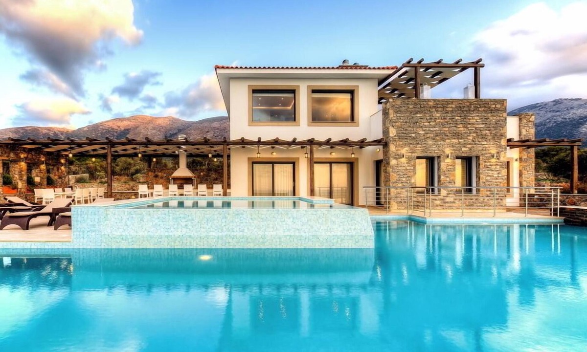 Kounelion Villa | Villa Isabelle: private pool and panoramic sea views, Sisi, Crete
