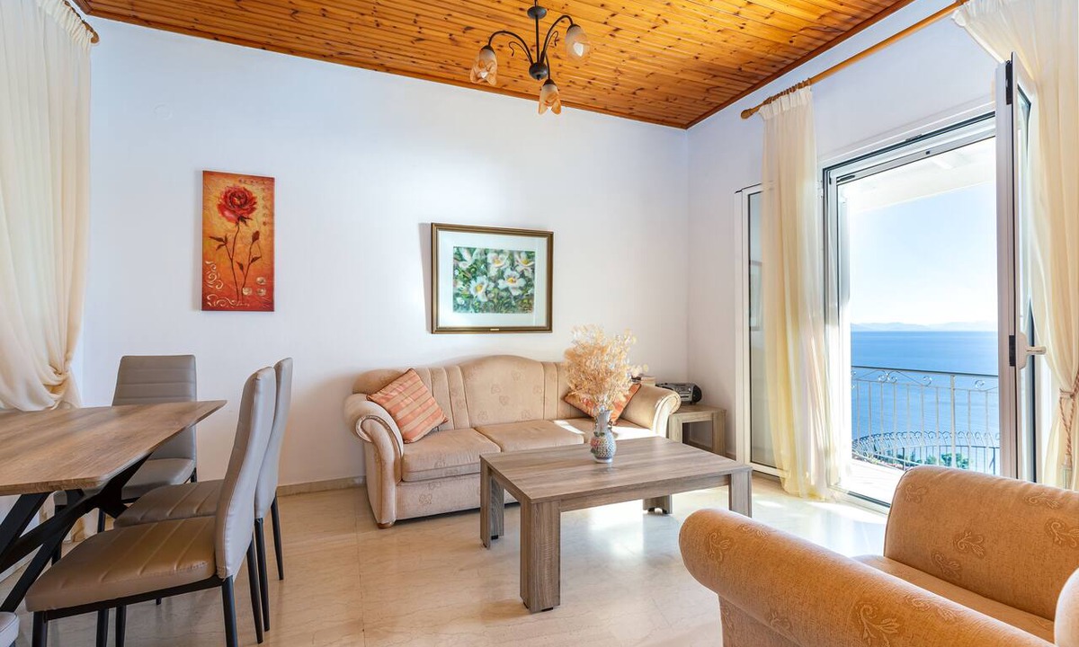 Barbati Villa | Villa Katina - private pool & sea view