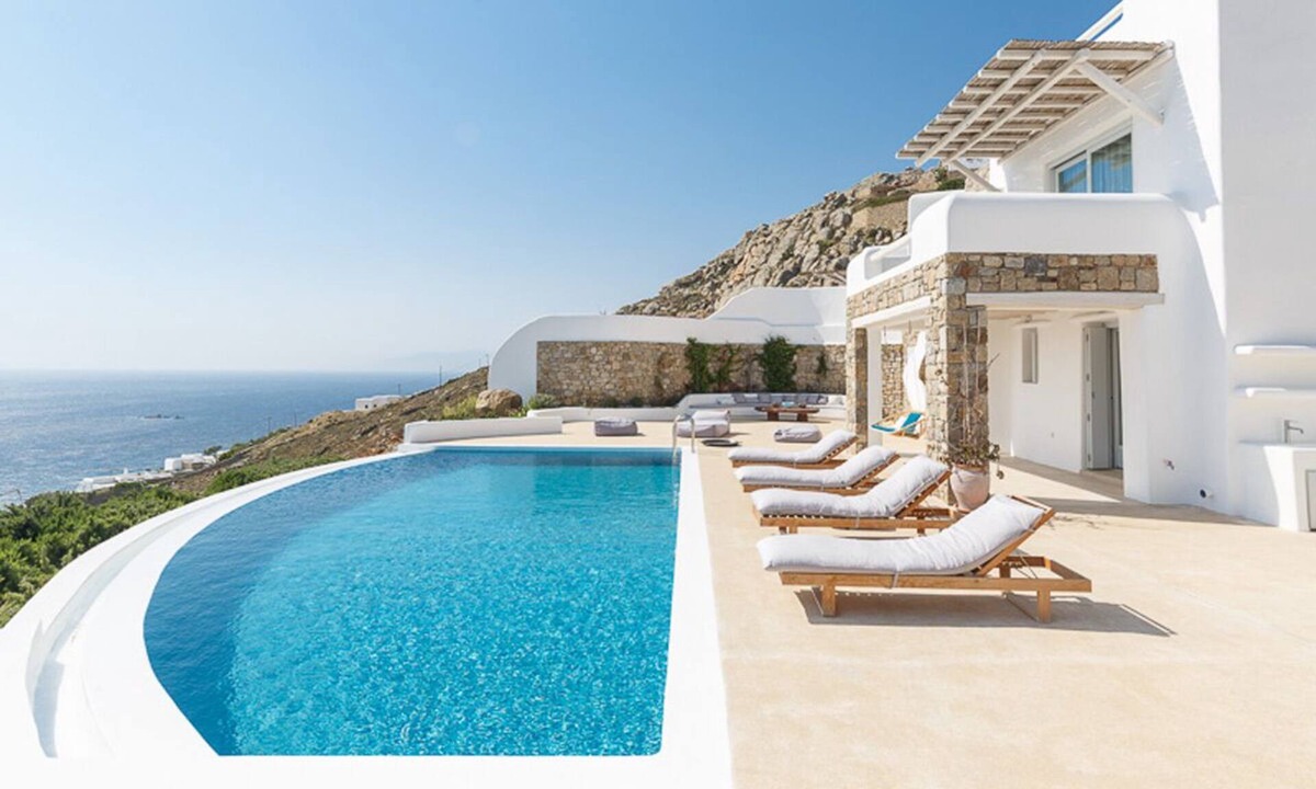 Xilokeratidi House | Villa Mirela2 Amazing views, private pool, hot tub, DJ spot close to town