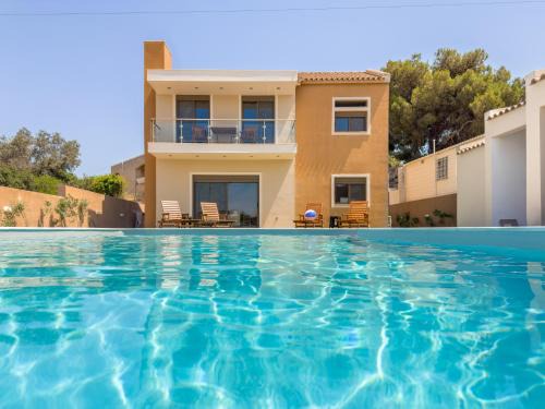 Kontos Villa | Villa Nirome xlarge private pool