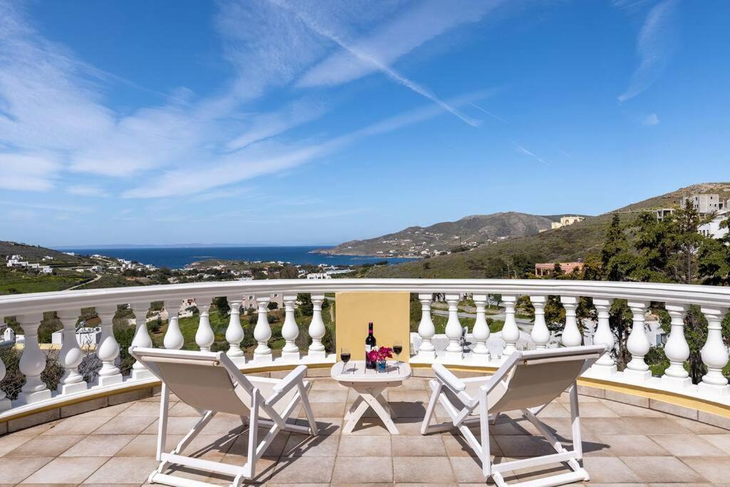Posidonia Villa | Villa Syros Gem, Luxury Mansion Sunset & Sea Views